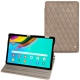 Samsung Galaxy Tab S5e leather case - Taupe vintage - Couture