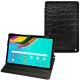 Capa em pele Samsung Galaxy Tab S5e - Crocodile nero