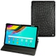 Samsung Galaxy Tab S5e leather case - Autruche nero