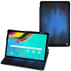 Samsung Galaxy Tab S5e leather case - Bleu Patine