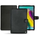 Lederschutzhülle Samsung Galaxy Tab S5e - Dark vintage ( Roughtcut - Black#5256 ) 