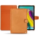 Capa em pele Samsung Galaxy Tab S5e - Mandarine vintage ( Pantone 165C ) 