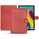 Capa em pele Samsung Galaxy Tab S5e - Cerise vintage ( Pantone 185C ) 