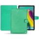 Lederschutzhülle Samsung Galaxy Tab S5e - Menthe vintage ( Pantone 562C ) 