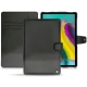 Samsung Galaxy Tab S5e leather case - Onyx ( Black ) 