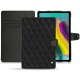 Funda de piel Samsung Galaxy Tab S5e - Ebène - Couture ( Sleek P C12 - Black ) 