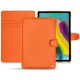 Lederschutzhülle Samsung Galaxy Tab S5e - Orange fluo