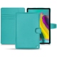 Lederschutzhülle Samsung Galaxy Tab S5e - Bleu fluo
