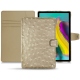 Housse cuir Samsung Galaxy Tab S5e - Autruche desert