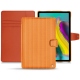 Samsung Galaxy Tab S5e leather case - Abaca arancio