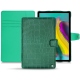 Capa em pele Samsung Galaxy Tab S5e - Crocodile pino