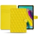 Capa em pele Samsung Galaxy Tab S5e - Jaune fluo - Couture