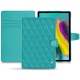 Lederschutzhülle Samsung Galaxy Tab S5e - Bleu fluo - Couture