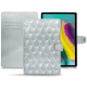 Lederschutzhülle Samsung Galaxy Tab S5e - Platinium - Couture