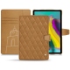 Capa em pele Samsung Galaxy Tab S5e - Castan esparciate - Couture