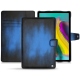 Capa em pele Samsung Galaxy Tab S5e - Bleu Patine