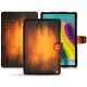 Housse cuir Samsung Galaxy Tab S5e - Fauve Patine