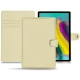 Samsung Galaxy Tab S5e leather case - Beige PU