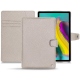 Capa em pele Samsung Galaxy Tab S5e - Taupe innocent
