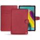 Lederschutzhülle Samsung Galaxy Tab S5e - Rouge passion
