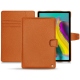 Housse cuir Samsung Galaxy Tab S5e - Orange vibrant