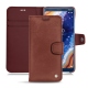 Housse cuir Nokia 9 PureView - Passion vintage ( Glutton - Red ) 