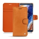 Housse cuir Nokia 9 PureView - Mandarine vintage ( Pantone 165C ) 