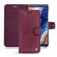 Nokia 9 PureView leather case - Prune vintage ( Pantone 512C ) 