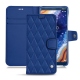 Nokia 9 PureView leather case - Bleu océan - Couture ( Nappa - Pantone 293C ) 
