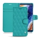 Funda de piel Nokia 9 PureView - Bleu fluo - Couture