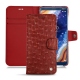 Capa em pele Nokia 9 PureView - Autruche ciliegia