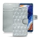 Housse cuir Nokia 9 PureView - Platinium - Couture