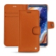 Nokia 9 PureView leather case - Orange vibrant