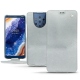 Housse cuir Nokia 9 PureView - Platinium ( Pantone 877C ) 