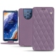 Custodia in pelle Nokia 9 PureView - Lilas - Couture ( Nappa - Pantone 2645U ) 