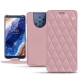 Custodia in pelle Nokia 9 PureView - Rose - Couture ( Nappa - Pantone 2365C ) 