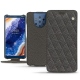 가죽 커버 Nokia 9 PureView - Anthracite - Couture ( Pantone 424C ) 