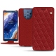 Capa em pele Nokia 9 PureView - Tomate - Couture ( Pantone 187C ) 