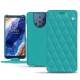 Lederschutzhülle Nokia 9 PureView - Bleu fluo - Couture