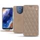 Housse cuir Nokia 9 PureView - Taupe vintage - Couture