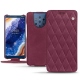 Housse cuir Nokia 9 PureView - Prune vintage - Couture