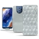 Capa em pele Nokia 9 PureView - Platinium - Couture