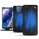 Capa em pele Nokia 9 PureView - Bleu Patine