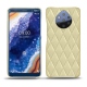 Custodia in pelle Nokia 9 PureView - Beige - Couture ( Nappa - Pantone 7502C ) 