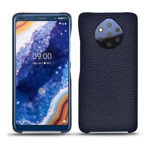 硬质真皮保护套 Nokia 9 PureViewCobalt ( Pantone #2b253f ) 