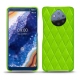 Nokia 9 PureView leather cover - Vert fluo - Couture