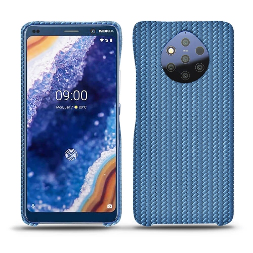 Capa em pele Nokia 9 PureViewAbaca ishia ( Pantone #395775 ) 