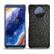 Coque cuir Nokia 9 PureView - Autruche nero