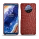 Lederschutzhülle Nokia 9 PureView - Autruche ciliegia