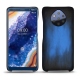 Capa em pele Nokia 9 PureView - Bleu Patine